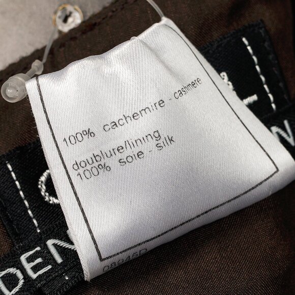 Chanel 99A Brown Cashmere Pencil Skirt - Picture 10 of 10